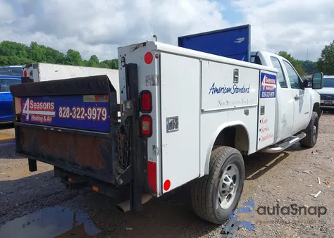 2011 Chevrolet Silverado C2500 Heavy Duty из США, поврежденный, VIN 1GB2CVCG3BZ207500